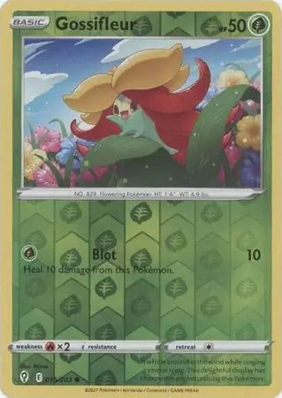 Evolving Skies Gossifleur #15/203 reverse holo